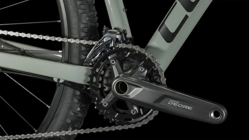 Cube Attention Mountain Bike in Grey/Black-1